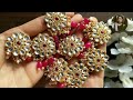 learn kundan jewellery making at home 💗 kundanjewellery handmadejewelry youtube viralvideo