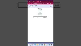 Array push method #shorts #html #angular #array