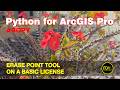 Recreating the Erase Point tool with ArcPy | Python for ArcGIS Pro | Basic License