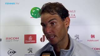 Nadal Explains How He Overcame Fognini In Rome 2018