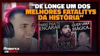 KANT REAGE A Outras 15 rimas que deixaram o MC FAMOSO! | Ambiente de Kant