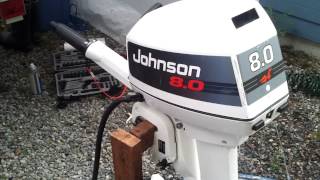 1993 Johnson 8 HP 2 Stroke.mp4