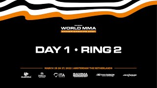 GAMMA - World MMA Championships 2021 in Amsterdam - DAY 1 - RING 2