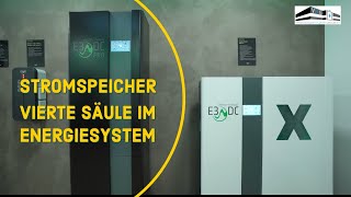 STROMSPEICHER - VIERTE SÄULE IM ENERGIESYSTEM