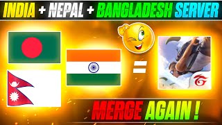 India+Nepal Server Merge Again After Free Fire Unban?😍🔥 || Garena Free Fire