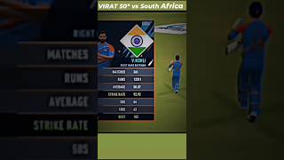 VIRAT KOHLI 50* vs South Africa ODI 🤓 ! Real Cricket 24 ! #viratkohli #realcricket24 #shorts #viral