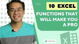 10 Excel Formulas to Make You A Pro