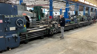 46” x37’cc LEBLOND Engine Lathe, 4025-32, 1975, Hardways, Taper, Inch and Metric Threading