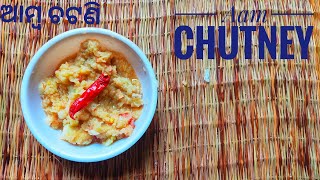 ଆମ୍ବ ଚଟଣି/Raw mango chutney|kancha amba chutney/aam ki chutney/amba checha