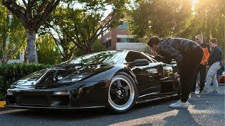 A Spring Morning With Supercars in Washington! Lamborghini, Ferrari, Mclaren, Porsche in 4K HDR