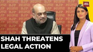 Amit Shah Counters Opposition's Ambedkar Row In Press Conference, Threatens Legal Action Congress