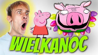 ŚWINKA PEPPA WIELKANOCNA PRZERÓBKA | moja reakcja na