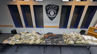 Police find drugs, guns, and cash after serving a search warrant in Republic, Mo.