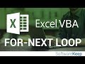 VBA For Next Loop - VBA Excel Tutorial