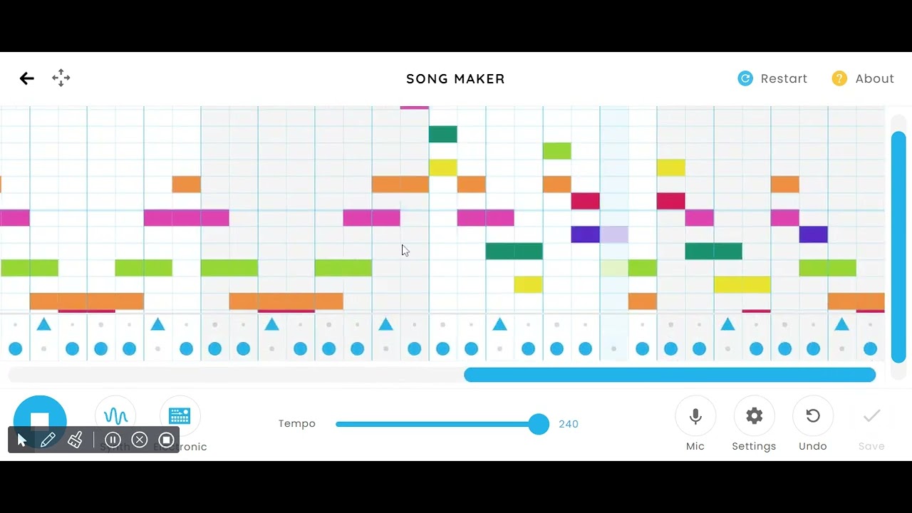 Chrome Music Lab Song Maker - YouTube