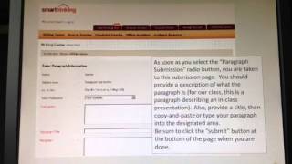 Smarthinking instructions