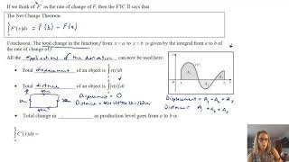Math 005A Section 4 4 Indefinite Integrals and the Net Change Theorem Part 2