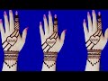 Very easy simple heart shape back hand mehndi design|| mehndi design|| simple Mehndi design