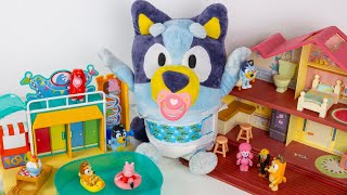 ¡Cumpleaños de BABY BLUEY con Regalos Sorpresa! | Juguetes de Bluey en Español