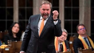 Tom Mulcair says Defence Minister Harjit Sajjan told a 'whopper' about his role in Operation Medusa