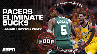 Knicks vs. 76ers Epic Conclusion + Pacers ELIMINATE Bucks | The Hoop Collective