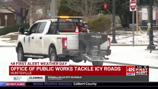 Huntsville city leaders lay out plan to clear roads