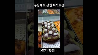 어떤 맛집?? 디저트집이 웨이팅?? #서울앵무새 #용산맛집 #용산카페 #디저트맛집 #dessert #shorts