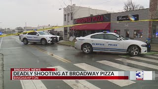 Man shot dead at Broadway Pizza, suspect not charged