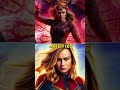 Scarlet witch Vs captain marvel #shorts