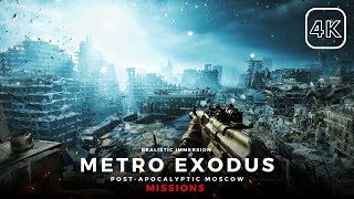 Metro Exodus PS5 [4K HDR] GAMEPLAY - Post-Apocalyptic Moscow (NO COMMENTRY)