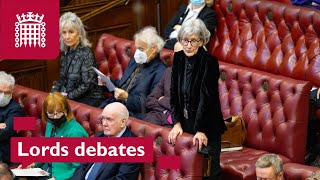 Lords debates creative industries | 8 December | House of Lords