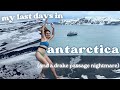 the drake passage is SCARY - last days in antarctica, POLAR PLUNGE!