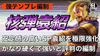 【三国志 真戦】曹操と袁紹が手を結ぶ？安定感抜群の強編制「核弾袁紹」【三國志】【三国志战略版】944