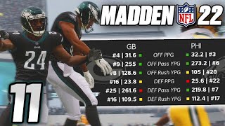 Taking On The Undefeated Packers! - Madden NFL 22 Eagles Franchise - Ep. 11