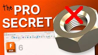 Stop using the Thread tool wrong | Day 6 of Learn Autodesk Fusion in 30 Days (2026 EDITION)