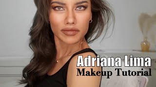 Brazilian Supermodel Adriana Lima Victoria's Secret Angel Look |Tried my best| Makeup Transformation