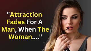 Psychology Says,Attraction Fades for a Guy, When Woman | Psychology Facts @PsychoFactsOfficial1