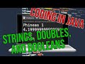 String, Double, and Boolean Variables | Java Programming #7 | Coding Club