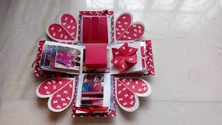 Photo album explosion box 🎁 birthday gifts 🎂surprise with photos