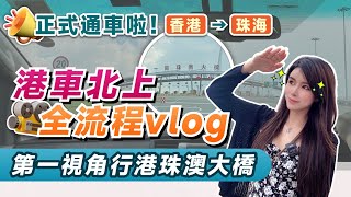 正式通車搶先睇！港車北上全流程vlog 香港→珠海 帶你第一視角行港珠澳大橋【中居地產-灣區生活】@ZJproperty