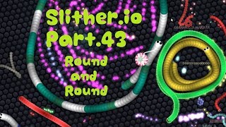 【スリザリオ】Part.43 中央ローリングでどこまでいける？【slither.io】