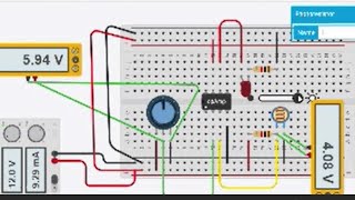 Light-Activated Switch using LDR and opamp comparator_Modified _video