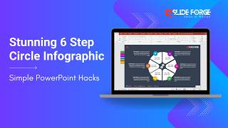 🔥 Stunning 6-Step Circle Infographic in PowerPoint | Modern Tutorial for Beginners & Pros