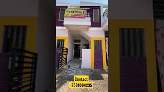 Row house 🏡 size - 10×50 prime location in Airport road gomatgiri indore 21 lakh price