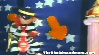 McDonalds🍔 win hamburglar a burger 🍔tv ad 1988