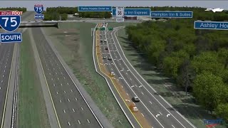 SR 56 to close at I-75 this weekend as FDOT turns intersection into diverging diamond