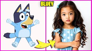 Bluey as Humans And Guess The Voice, Song Quiz \u0026 More! | Bluey Season 3