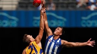 Round 1, 2017 - Braydon Preuss' first AFL goal