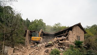 浙江乡村纪实之二十六：一个有几百年历史的山村，瞬间消失在眼前