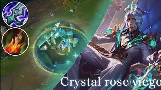 Crystal rose viego (warm up) ~ Runes & Builds ~ Wild Rift Gameplay